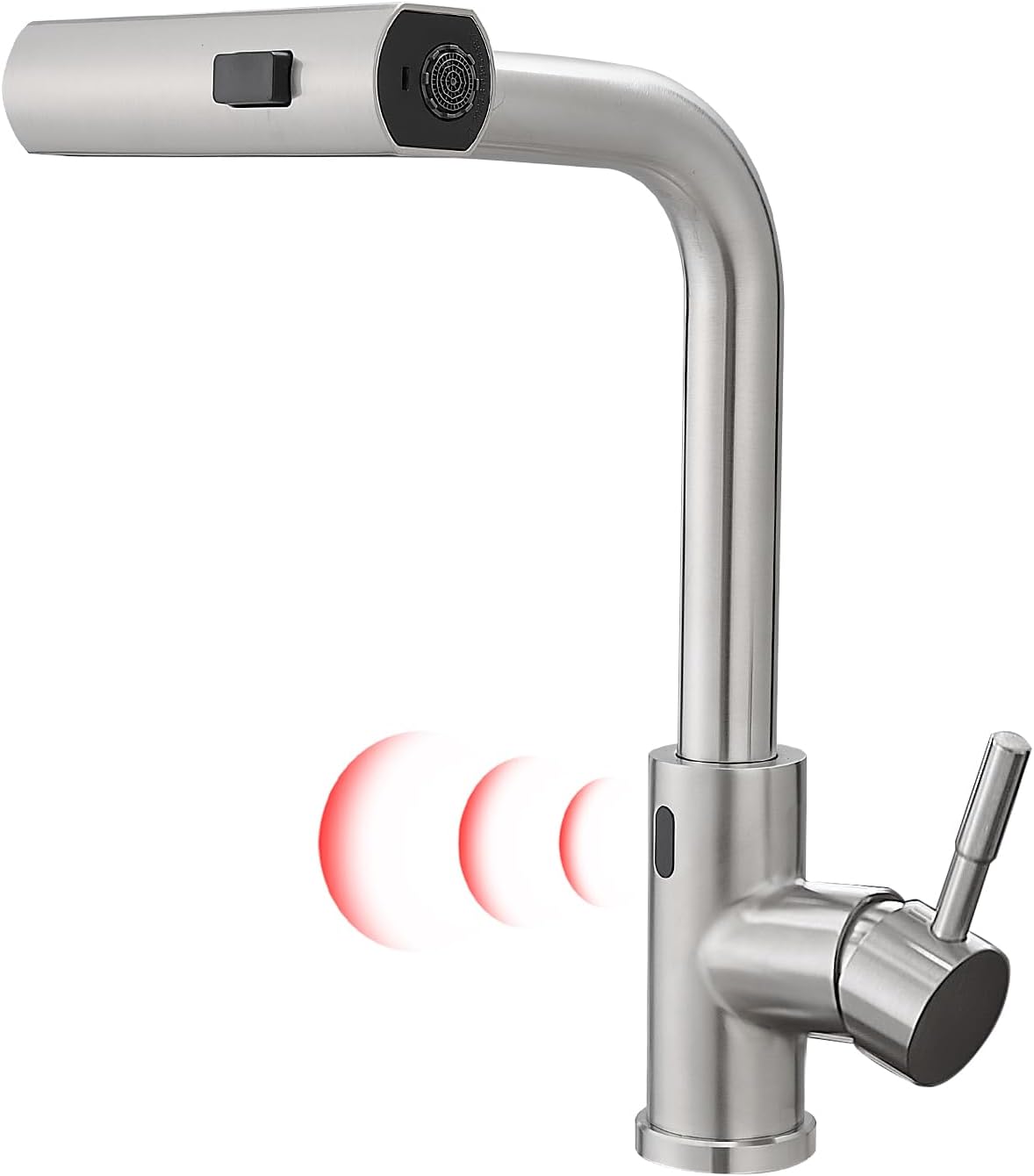 GIMILI Touchless Kitchen Faucet with Pull Down Sprayer Features
