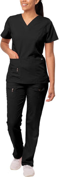 Adar Pro Breakthrough Plus Scrub Set for Women - Multi Pocket Pants