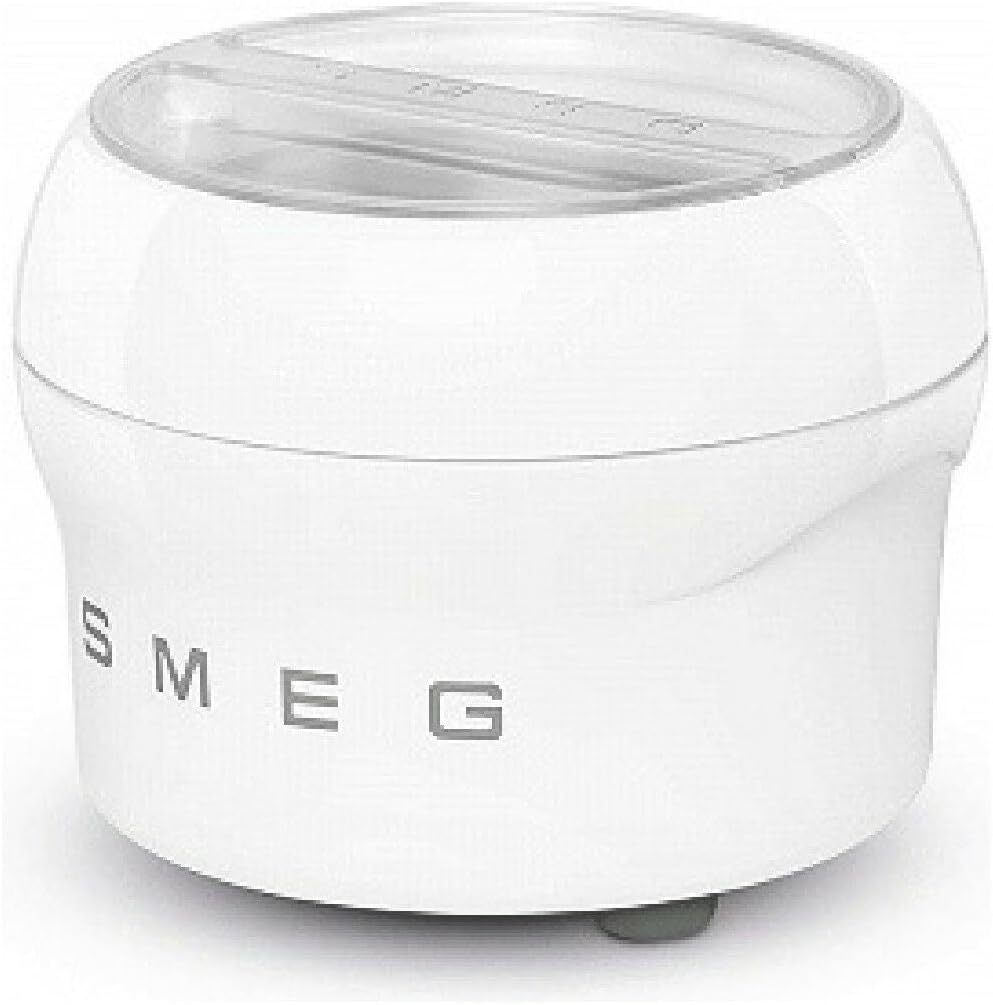 Smeg Stand Mixer: Ice Cream Maker & Stainless Bowls