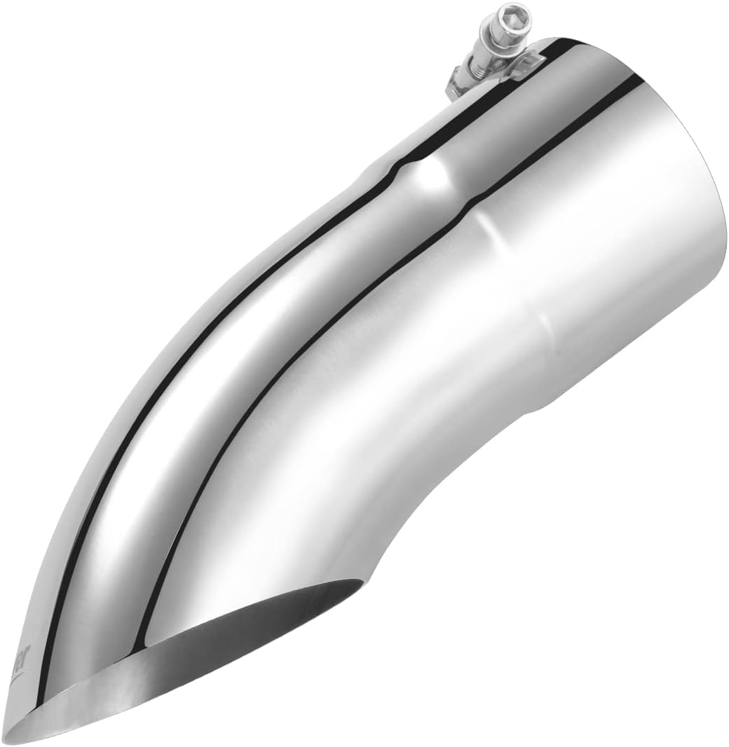 Upower Turn Down Exhaust Tip 4 Inch Inlet for Diesel Trucks