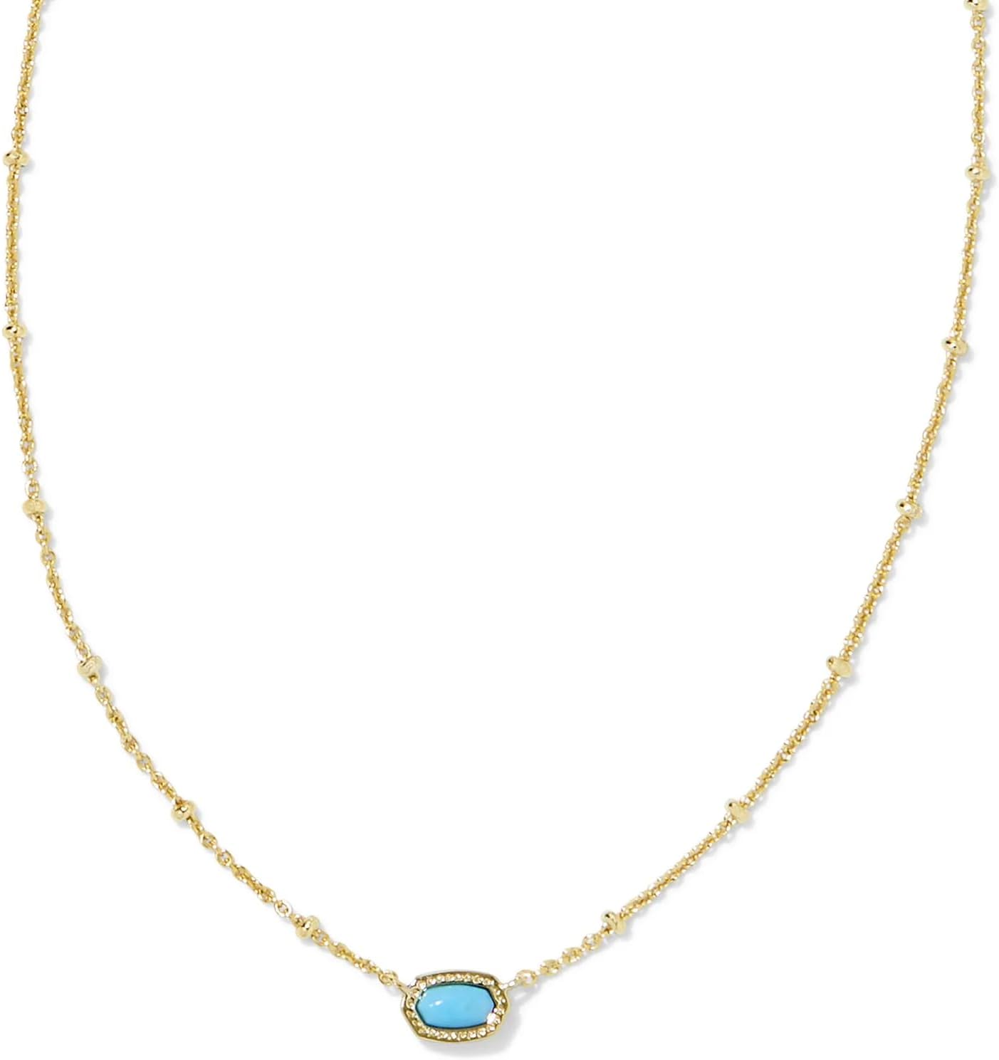 Mini Elisa Gold-Plated Satellite Short Pendant Necklace Review