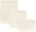 W&P Porter Silicone Reusable Storage Bags Flat Variety 3 Pack