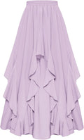 Scarlet Darkness Women Renaissance Long Maxi Skirt - Flowy Double This