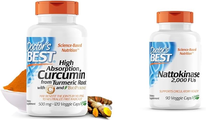 Doctor's BEST High Absorption Curcumin & Nattokinase