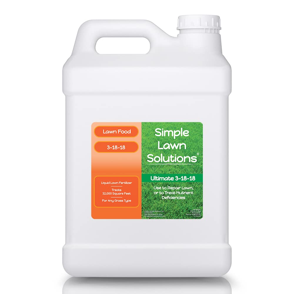 Ultimate 3-18-18 NPK Lawn Food by Simple Lawn Solutions