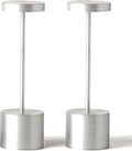 SAKRINGT Outdoor Table Lamp 2 Pack - Portable Rechargeable LED Lamps