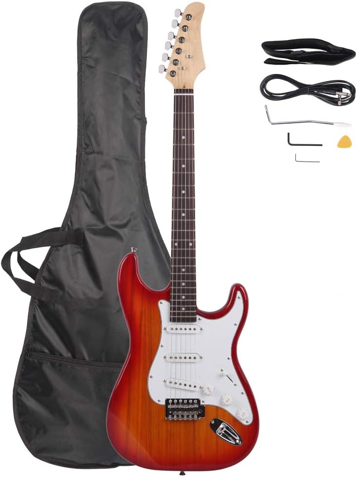 38 Inch Electric Guitar with Rosewood Fingerboard for All Styles