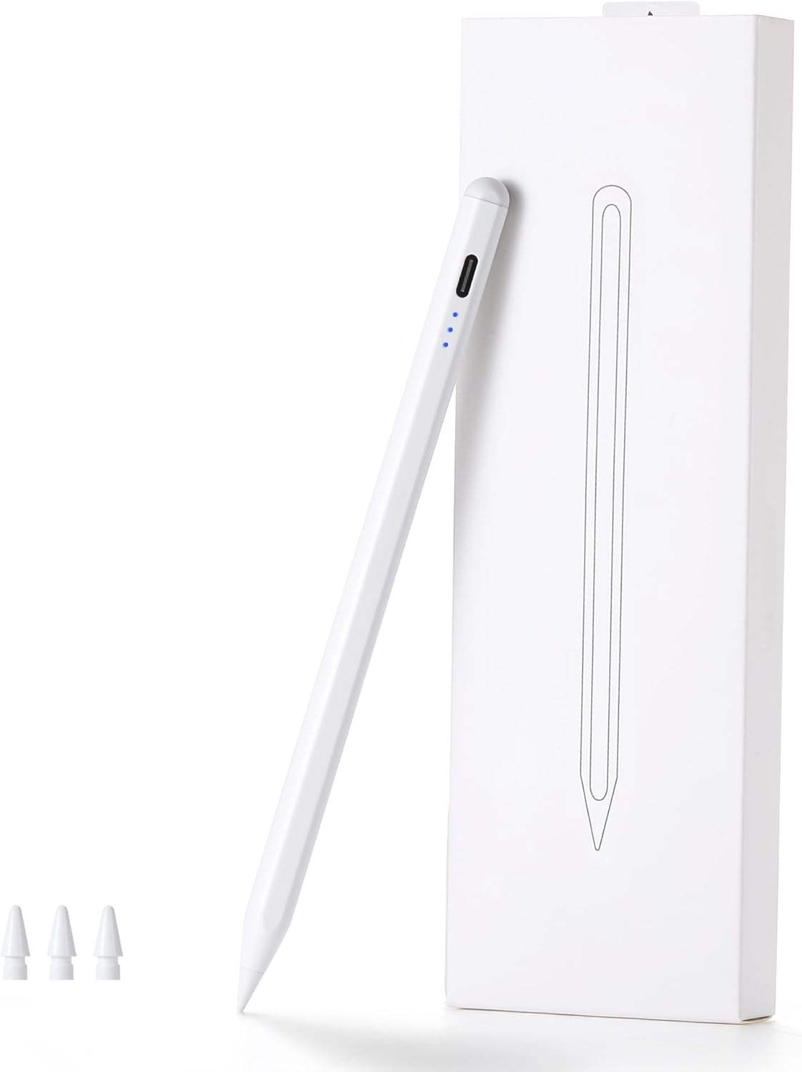 Precision Stylus Pen for iPad Pro & Air, Palm Rejection + Tilt Sensitivity