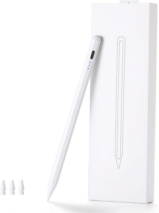 Precision Stylus Pen for iPad Pro & Air, Palm Rejection + Tilt Sensitivity
