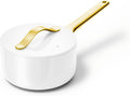 Caraway Nonstick Ceramic Sauce Pan 1.75 qt - Compact, Non-Toxic