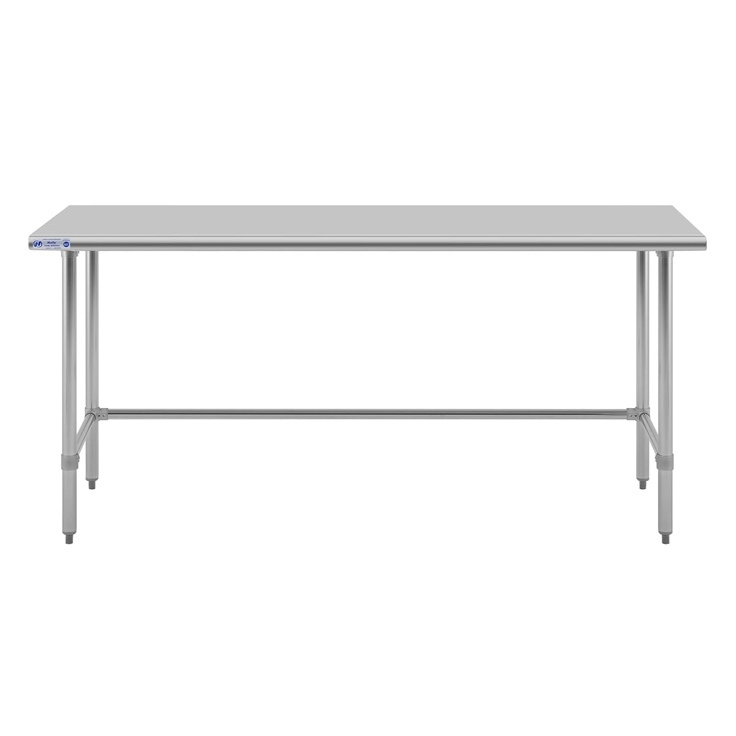 Hally Open Base Stainless Steel Table for Heavy Duty Work