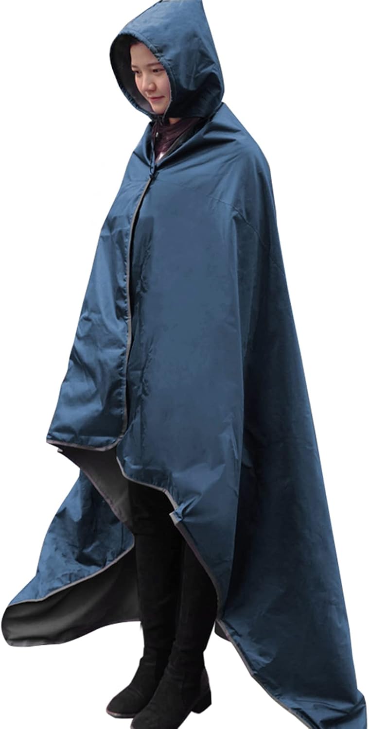 DUKUSEEK Large Waterproof Stadium Blanket for Cold Weather Use