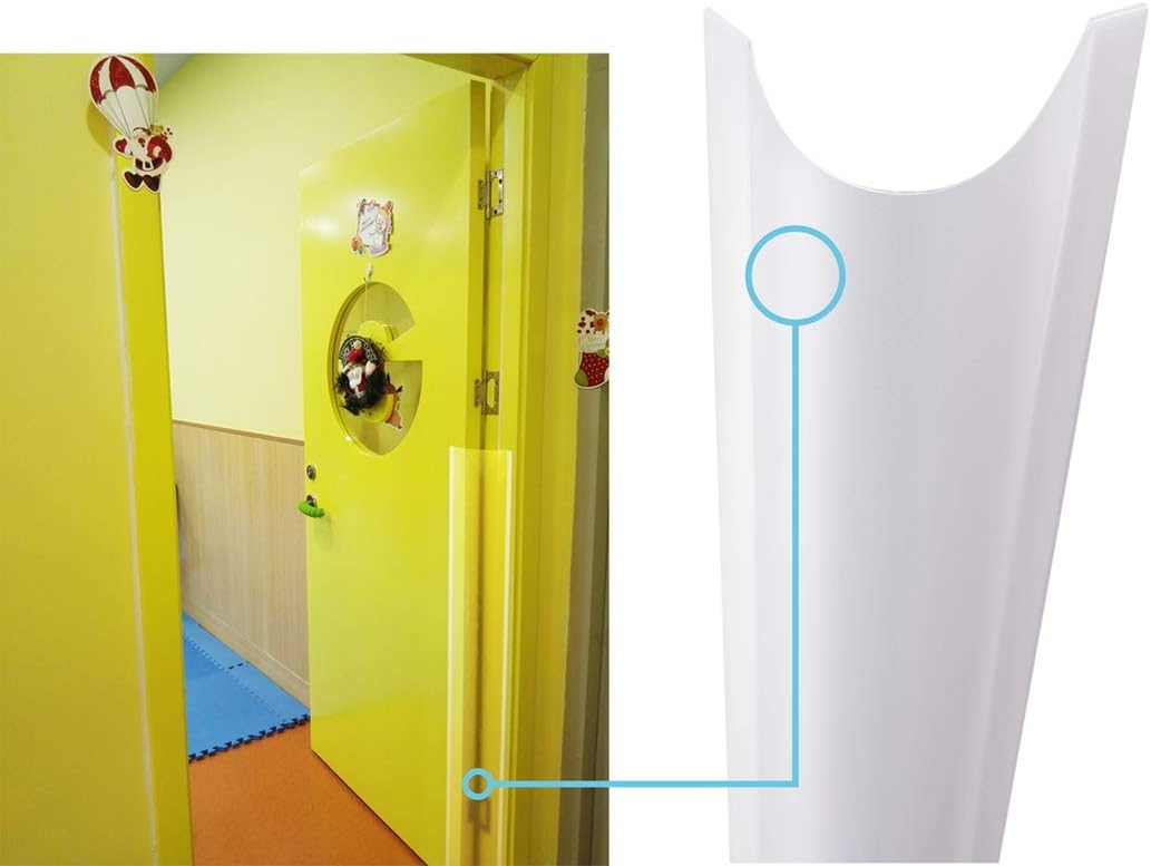 4 PCS Door Jam Shield Finger Pinch Guard for Baby Proofing