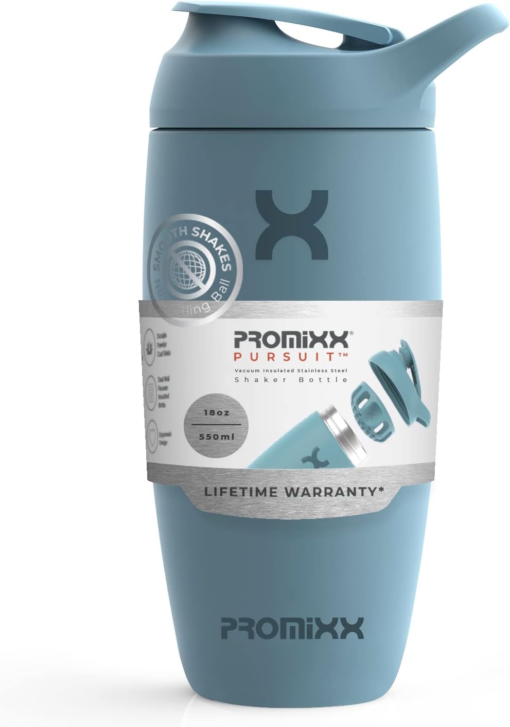 Promixx Insulated Stainless Shaker: Stay Hydrated in Style!