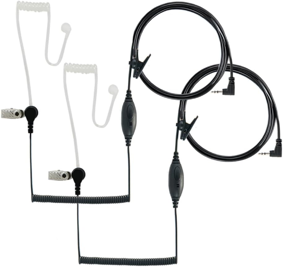 Cobra GA-SV01 2P Surveillance Walkie Talkie Headset Microphone