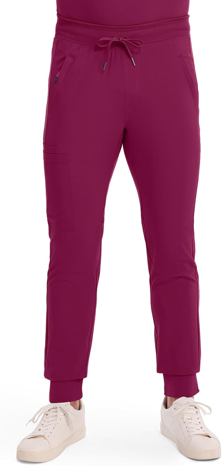 Cherokee Infinity Mens Jogger Scrub Pants for Comfort and Style