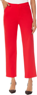 Women's Straight Leg Dress Ankle Pants - Office to Casual