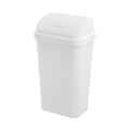 Sterilite 12 Pack Kitchen Garbage Trash Can with Swing Top - Space