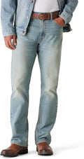 LEVI Strauss Signature Mens Bootcut Fit Jeans - Comfortable Bootcut