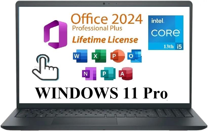 DELL Inspiron 15 3530 Business Laptop with Touchscreen and Office