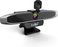 4K Webcam: Smart Gesture Focus, AI Auto-framing, Noise Reduction, 6 Mics, All-in-One