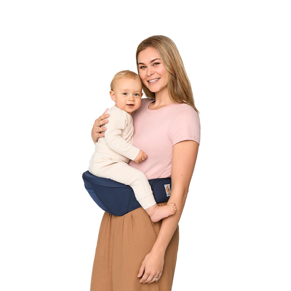 Ergobaby Lift Baby Hip Seat Carrier with Storage and Comfort