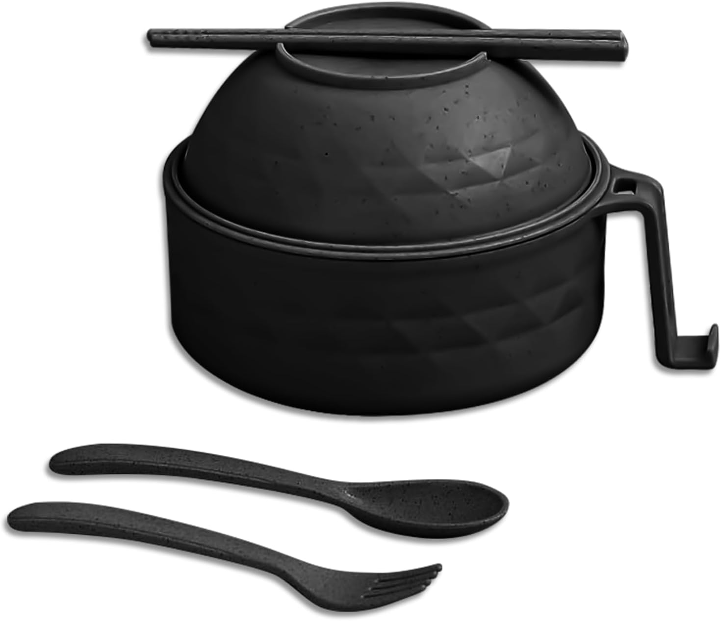 IHVATO Microwave Ramen Bowl Set - Quick & Convenient Cooking