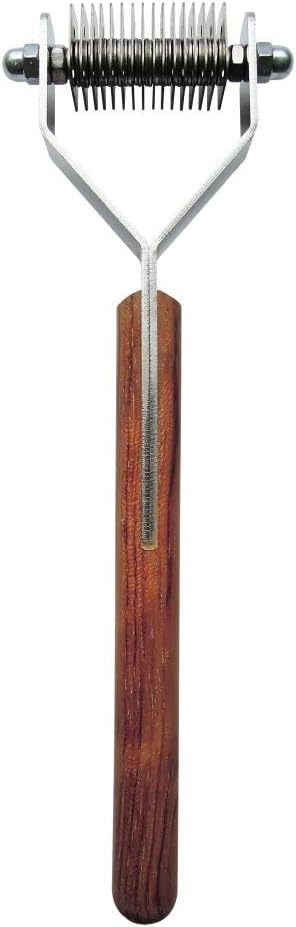 Mars Coat King Dematting Tool for Dogs and Cats - 16-Blade Rake
