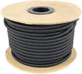 Elastic Bungee Cord - Durable Black Shock Cord for DIY and Outdoors