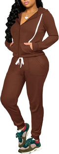 CLOCOR Track Suits for Women - Casual 2 Piece Sweatsuit Set