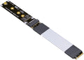 M.2 NVMe Key M PCIe 4.0 x4 Extension Cable 5cm - Shielded Riser