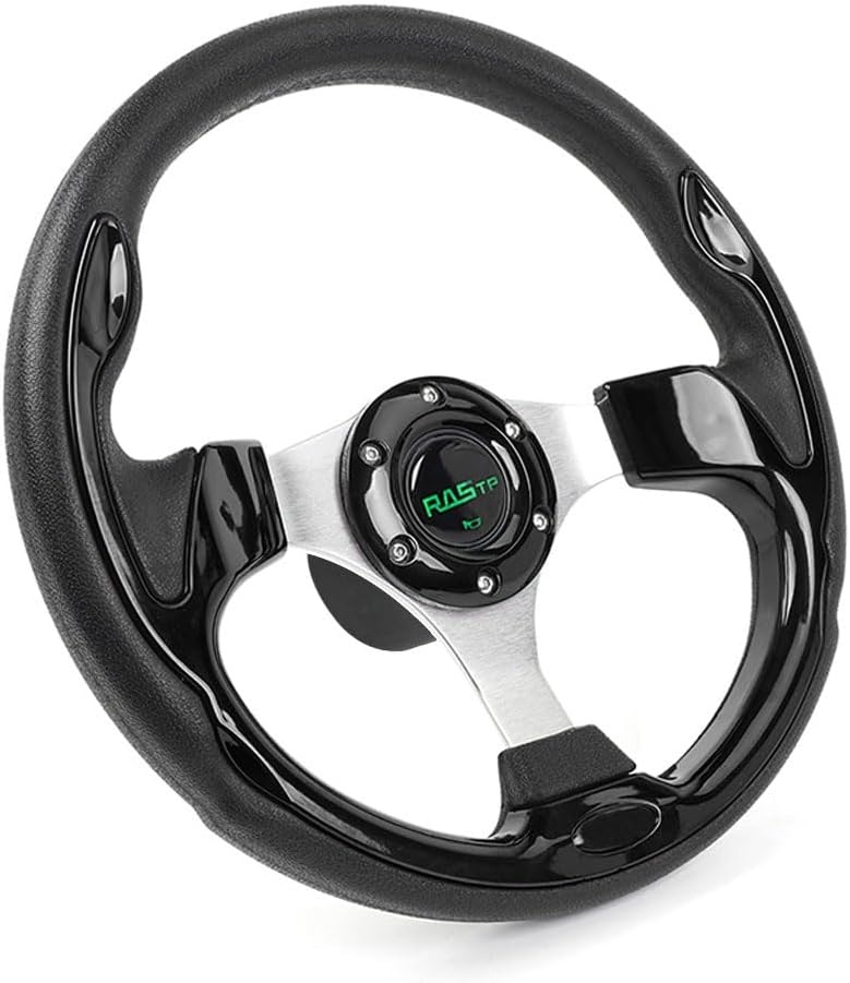 RASTP 12.6 Inch Boat Steering Wheel for Marine Vessels and Yachts