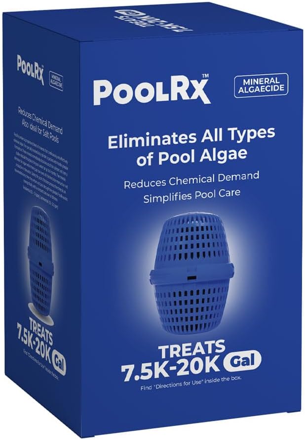 PoolRx Pool Unit 101001 6 Month Algaecide for Clear Pools