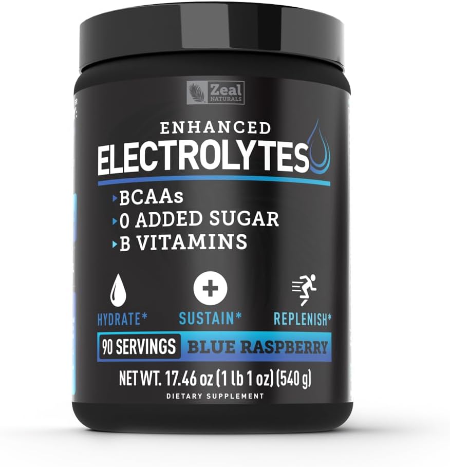 Zeal Naturals Electrolyte Powder for Hydration & Recovery Drink