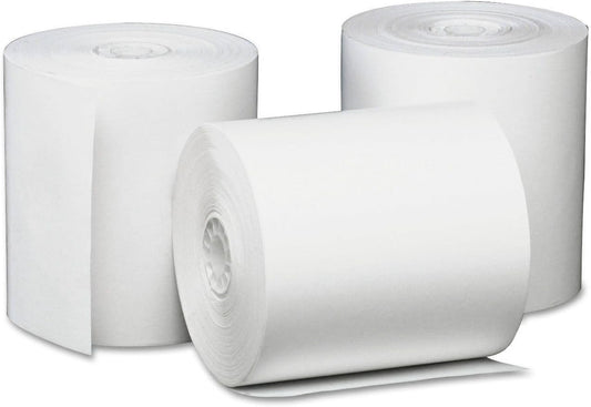 Universal Thermal Paper Rolls - Case of 50, Long 230 ft, White
