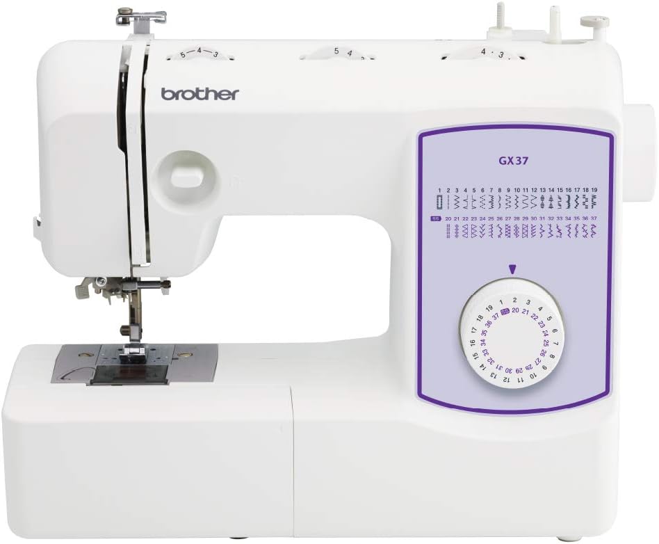 Brother GX37 Sewing Machine: 37 Stitches, 6 Feet
