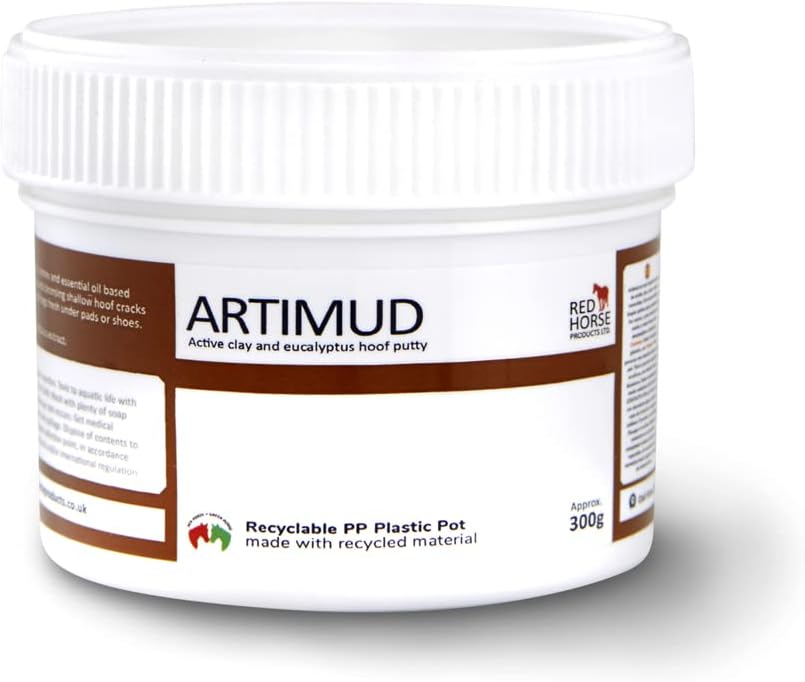 Artimud Hoof Clay by Red Horse Products for Healthy Hooves
