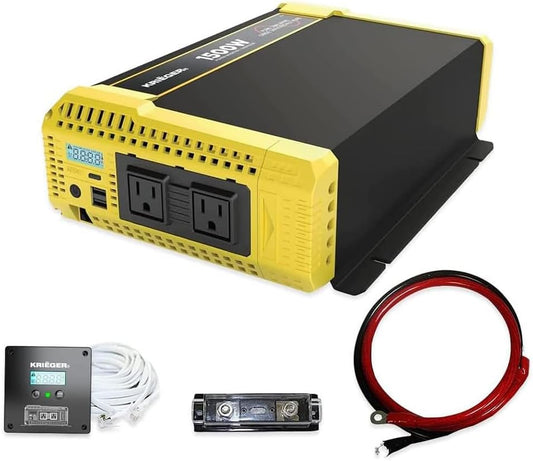 Power up Anywhere: K KRIGER 1500W Inverter