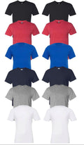 Everyday Tees Men's Heavy Cotton Tee Pack of 12 - Assorted Mixed
