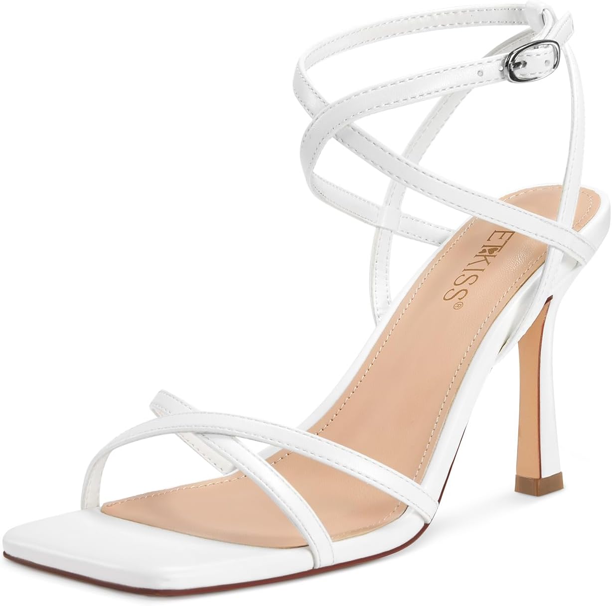 Strappy Heels for Women by wetkiss - Stylish Stiletto Sandals
