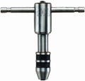 Reversible Tap Wrench for #0 to #8 Taps - Ratcheting T-Handle