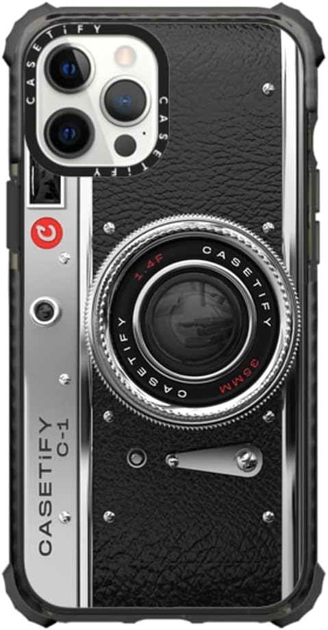 CASETiFY Ultra Impact Case for iPhone 12 Pro Max - Clear Black