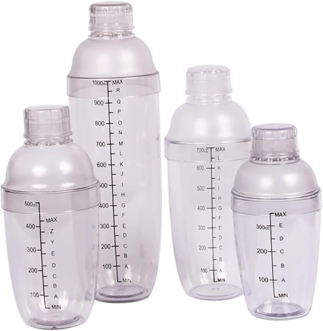 Mix Cocktails Easily: KICHOUSE 4Pcs Shaker Set