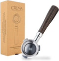54mm Bottomless Naked Portafilter for Breville - Sandalwood Handle