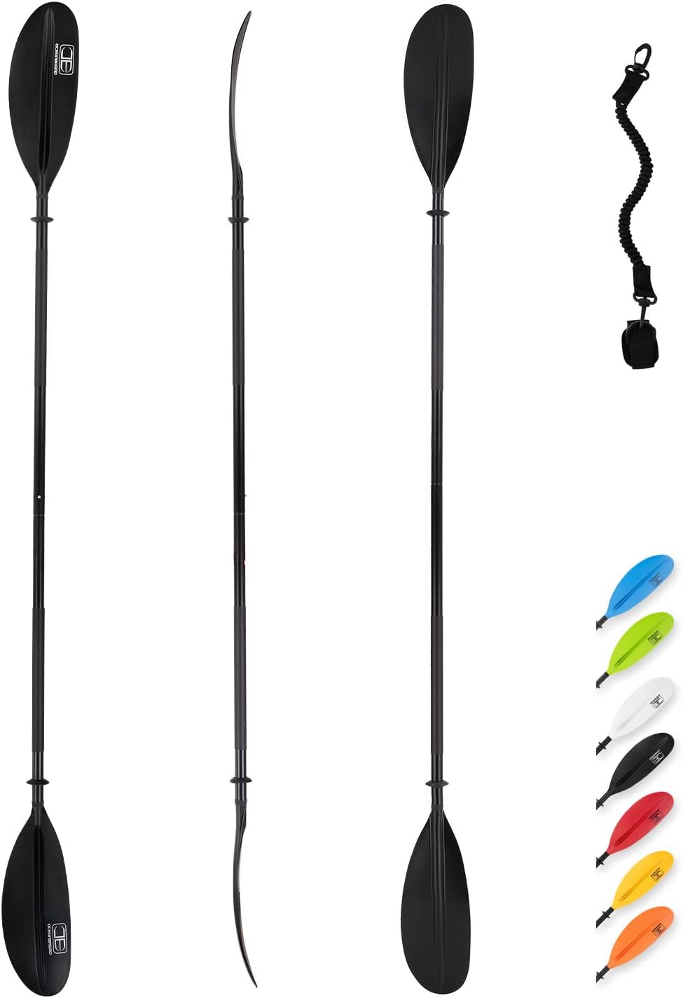 OCEANBROAD Kayak Paddle 86in to 95in for Boating and Canoeing
