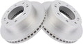 TRQ Front Brake Rotor Set Compatible with 2011-2024 Silverado/Sierra