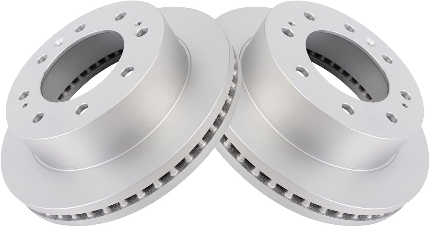 TRQ Front Brake Rotor Set for 2011-2024 Chevrolet Silverado