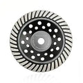 Diamond Grinding Cup Wheel 7in Turbo-Row for Concrete - Smooth Cut