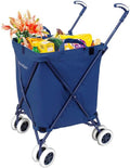 VersaCart Transit Folding Shopping and Utility Cart - Compact, Strong