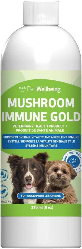 Mushroom Immune Gold for Dogs - Vet-Formulated Supplement